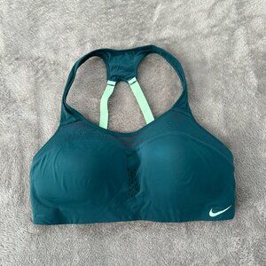 Nike Dri-Fit Alpha High Support Padded Sports Bra MEDIUM Teal